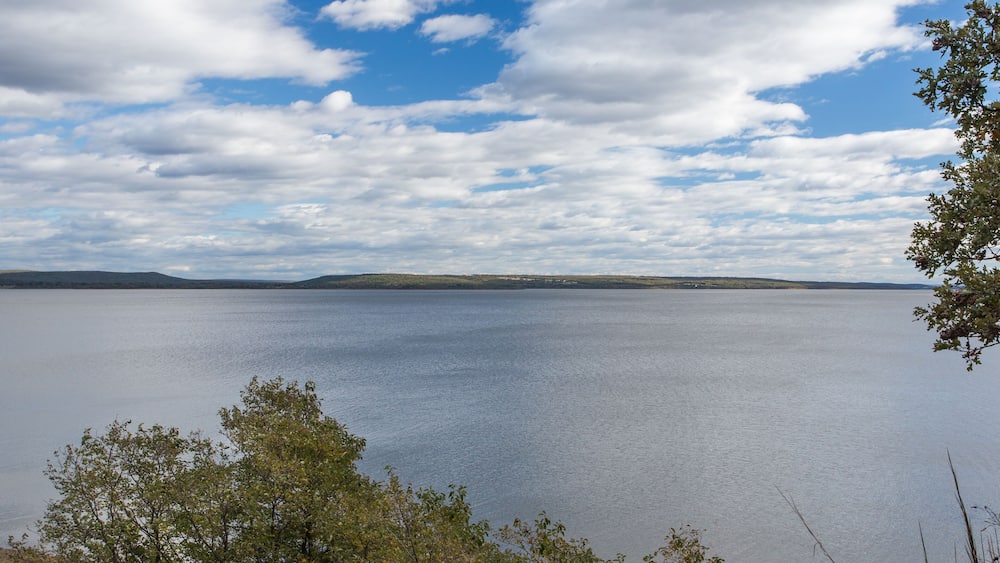 Lake Eufaula, view from Crowder Point RV Park, Oklahoma