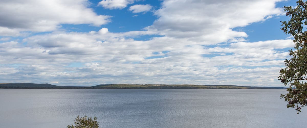 Lake Eufaula, view from Crowder Point RV Park, Oklahoma