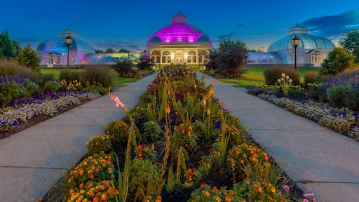 Buffalo & Erie County Botanical Garden Conservatory at Blue Hour