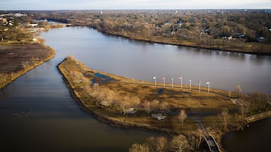 Aerial of Camden New Jersey