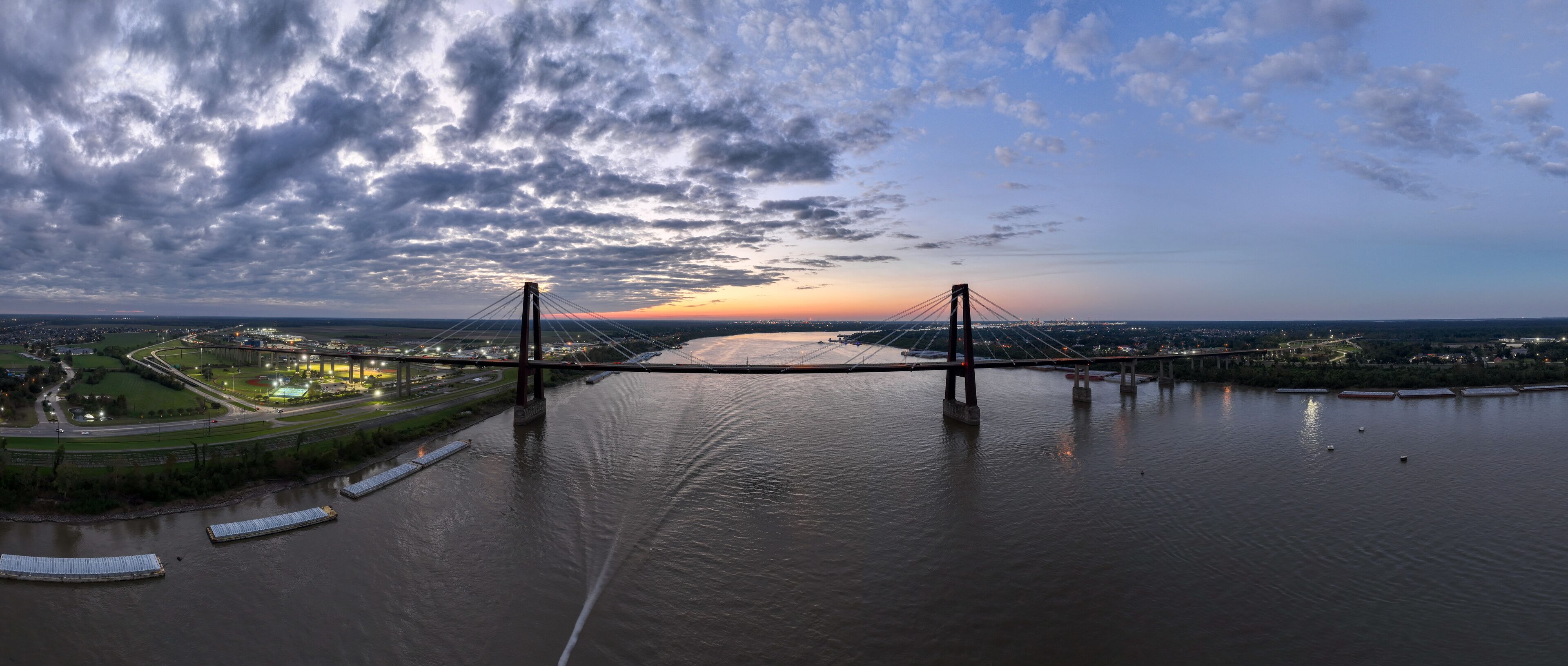 Hale Boggs Memorial Bridge - Luling, South Louisiana