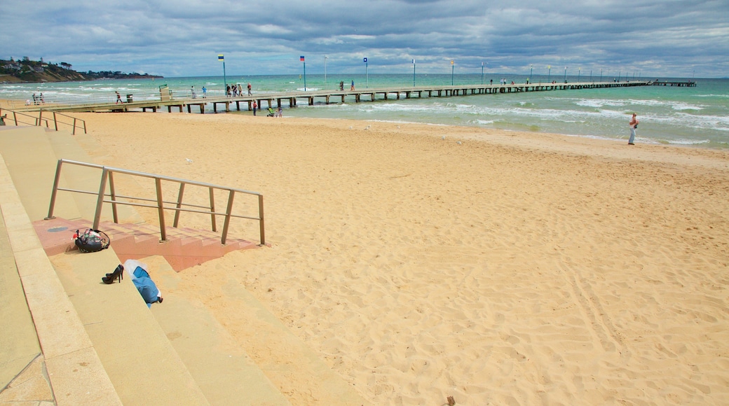 Frankston featuring a sandy beach
