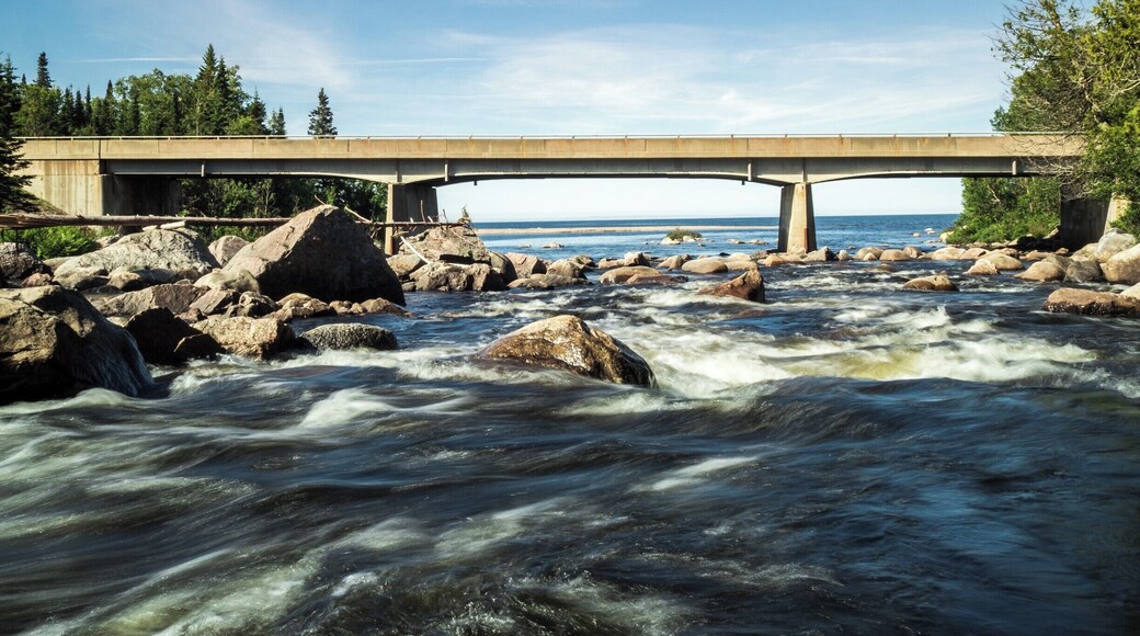 Trans Canada Highway through the Lake Superior Provincial Park Sand River Section