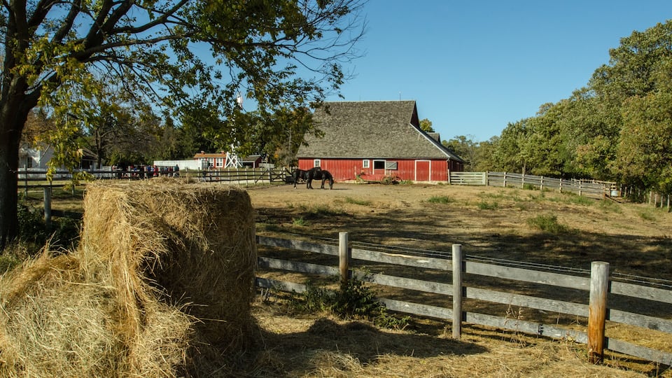 Historical Farm in Urbandale Des Moines Iowa