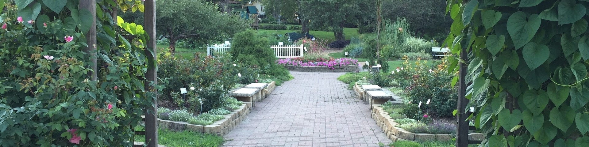 The Master Gardeners Demonstration Garden across the street from Valerious Elementary.