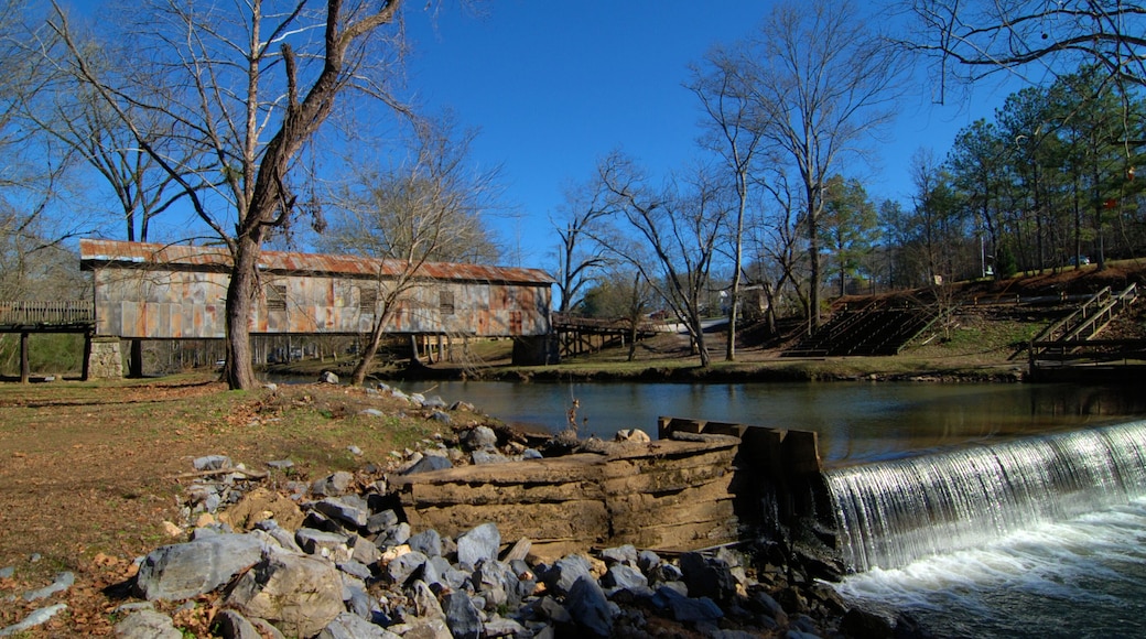 The historic Kymulga Bridge and Grist Mill