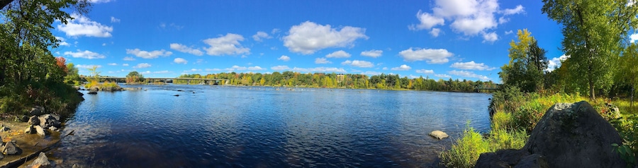 rivière Saint-François, Drummondville