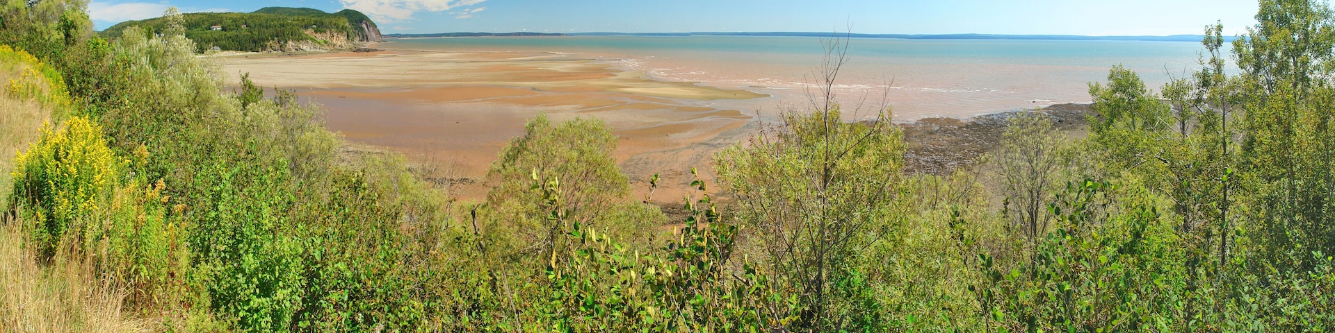 Fundy National Park, located near Alma on the Bay of Fundy in New Brunswick,