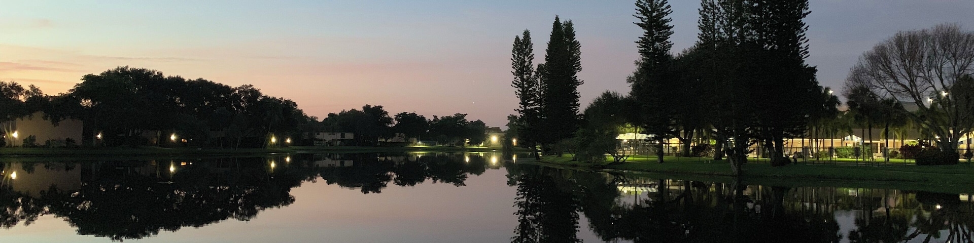 My quiet place for exercises in the morning.