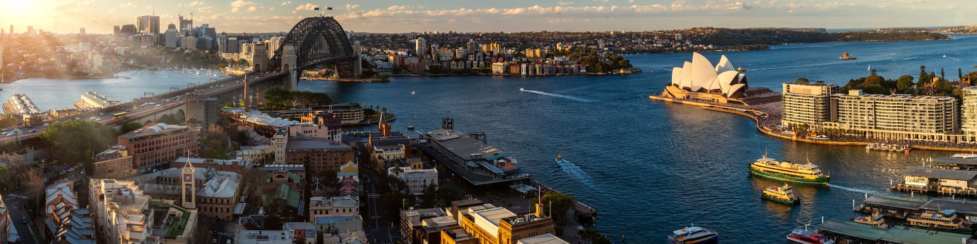 View point of Sydney harbour