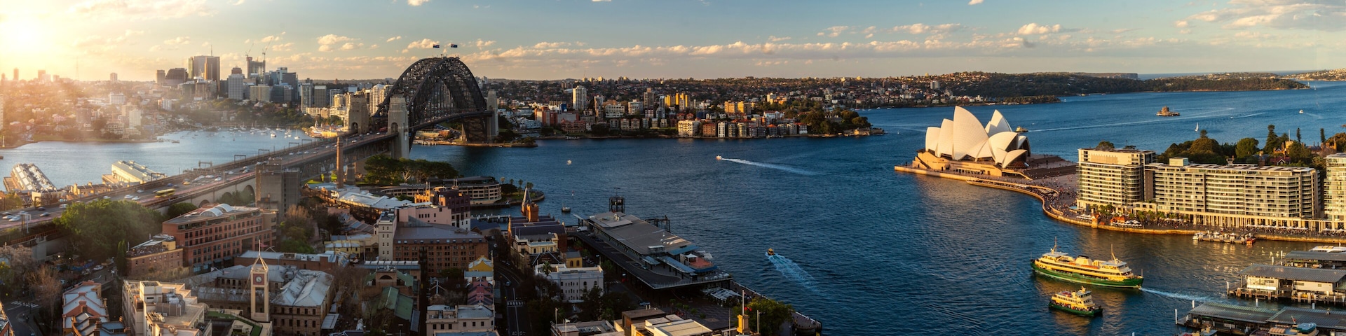 View point of Sydney harbour