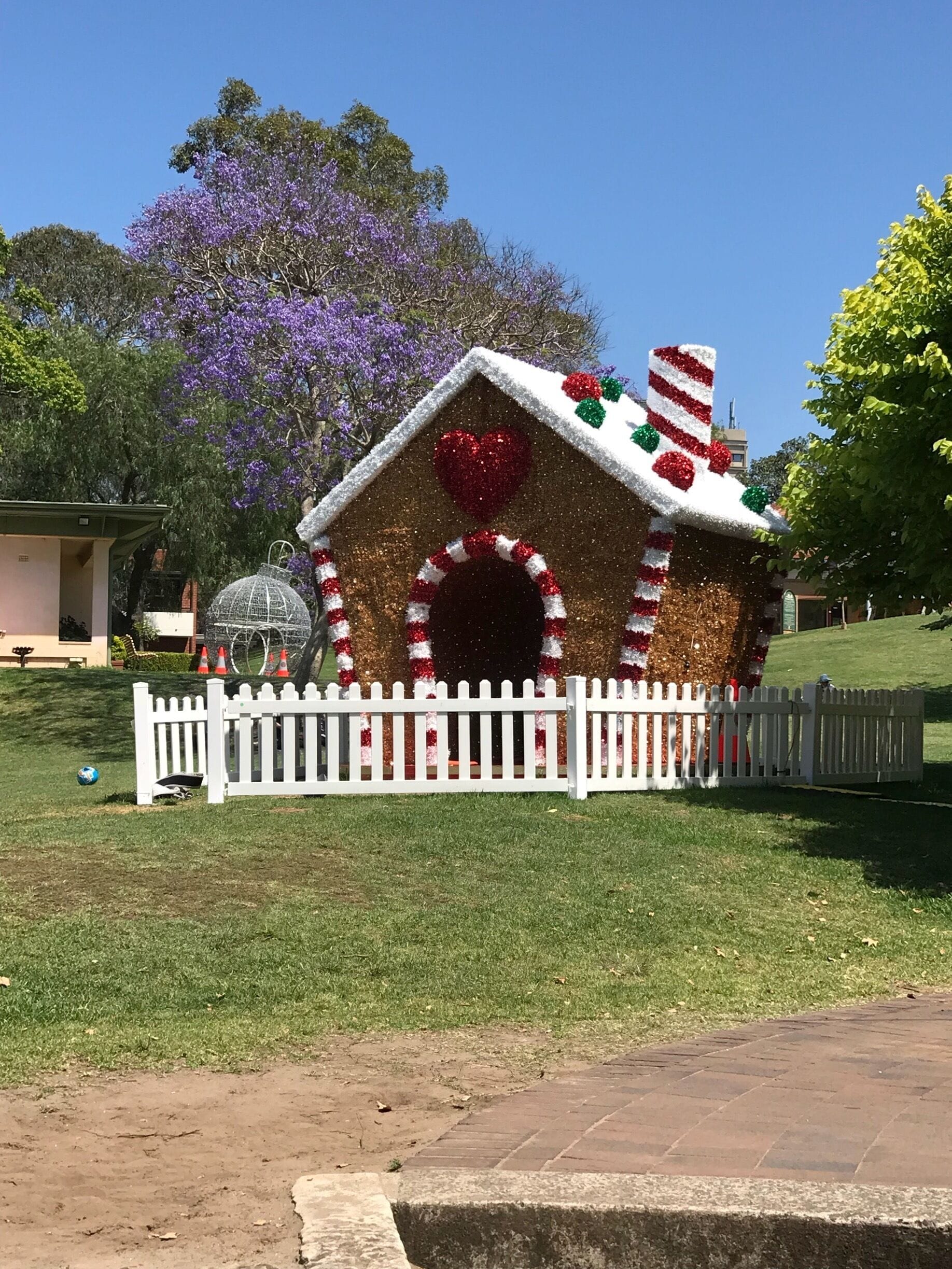 A little bit of Christmas in Civic Park, North Sydney #Christmas