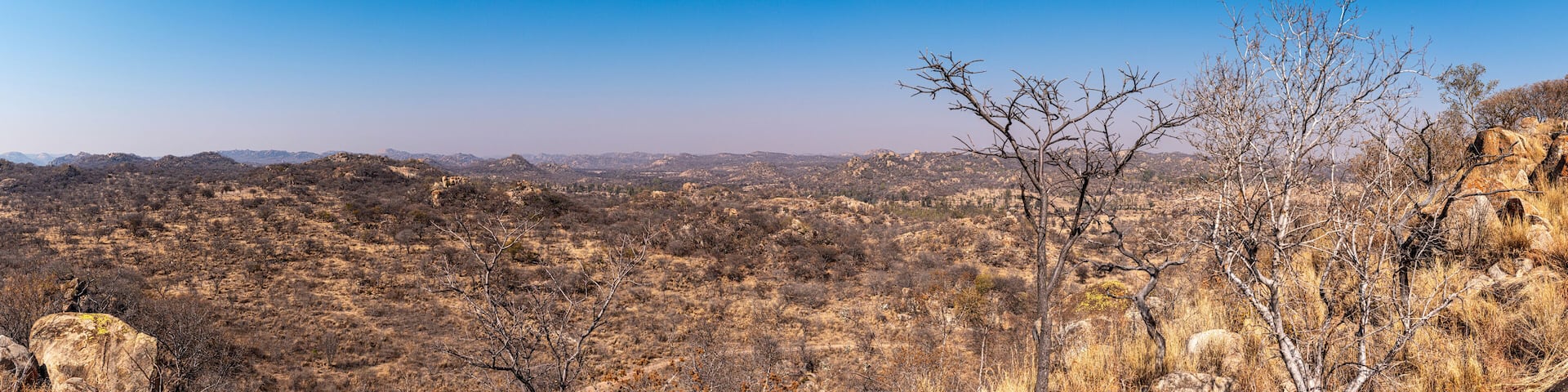Matopos (Matobo) National Park in southern Zimbabwe
