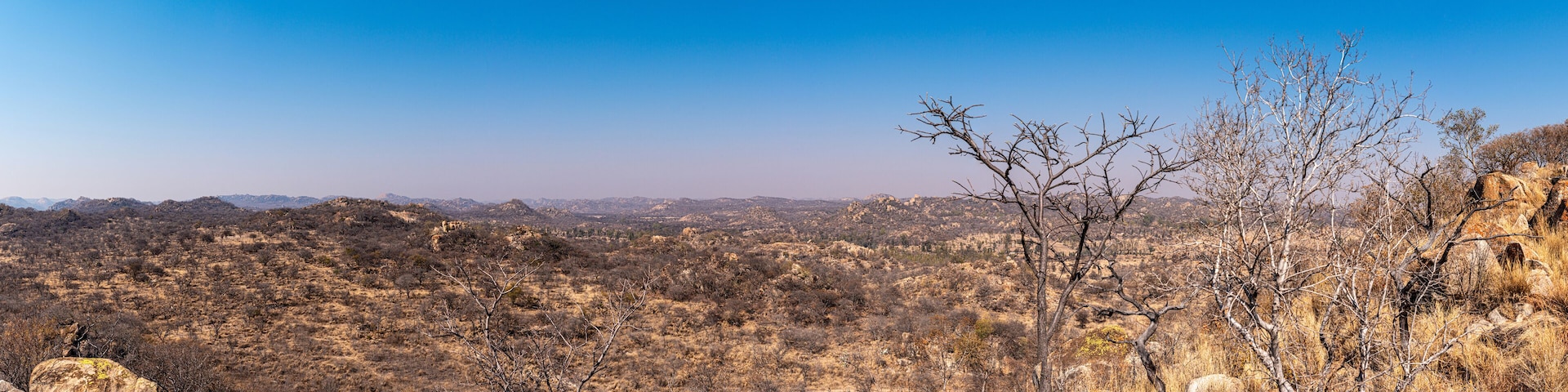 Matopos (Matobo) National Park in southern Zimbabwe