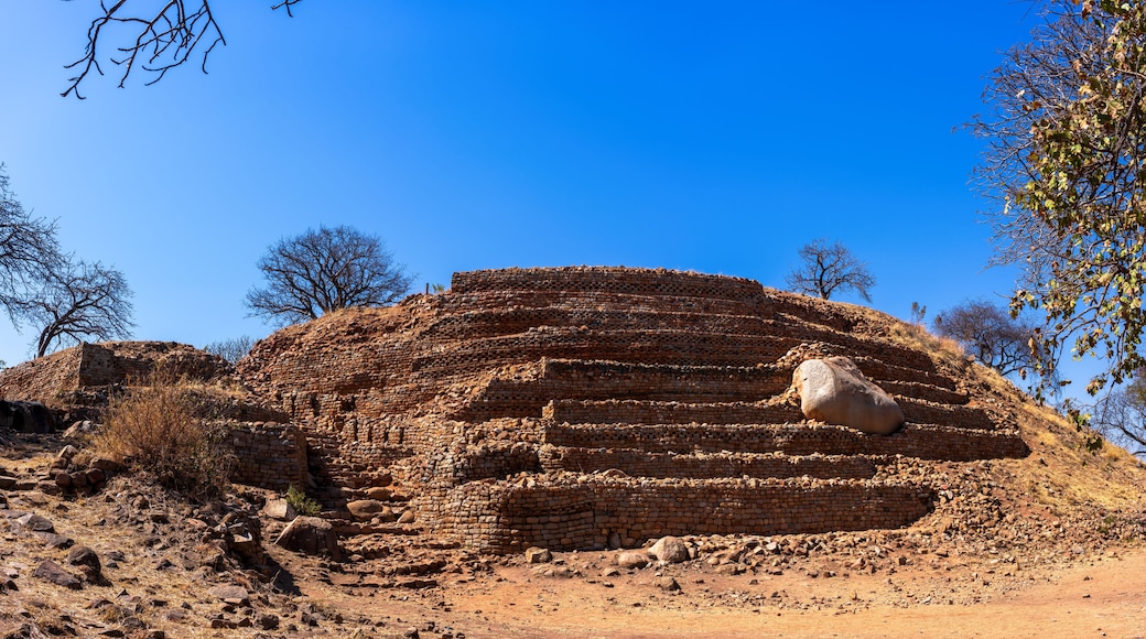 Khami, a ruined city west of Bulawayo, Zimbabwe. Khami was once the capital of the Kingdom of Butua of the Torwa dynasty. A world heritage site