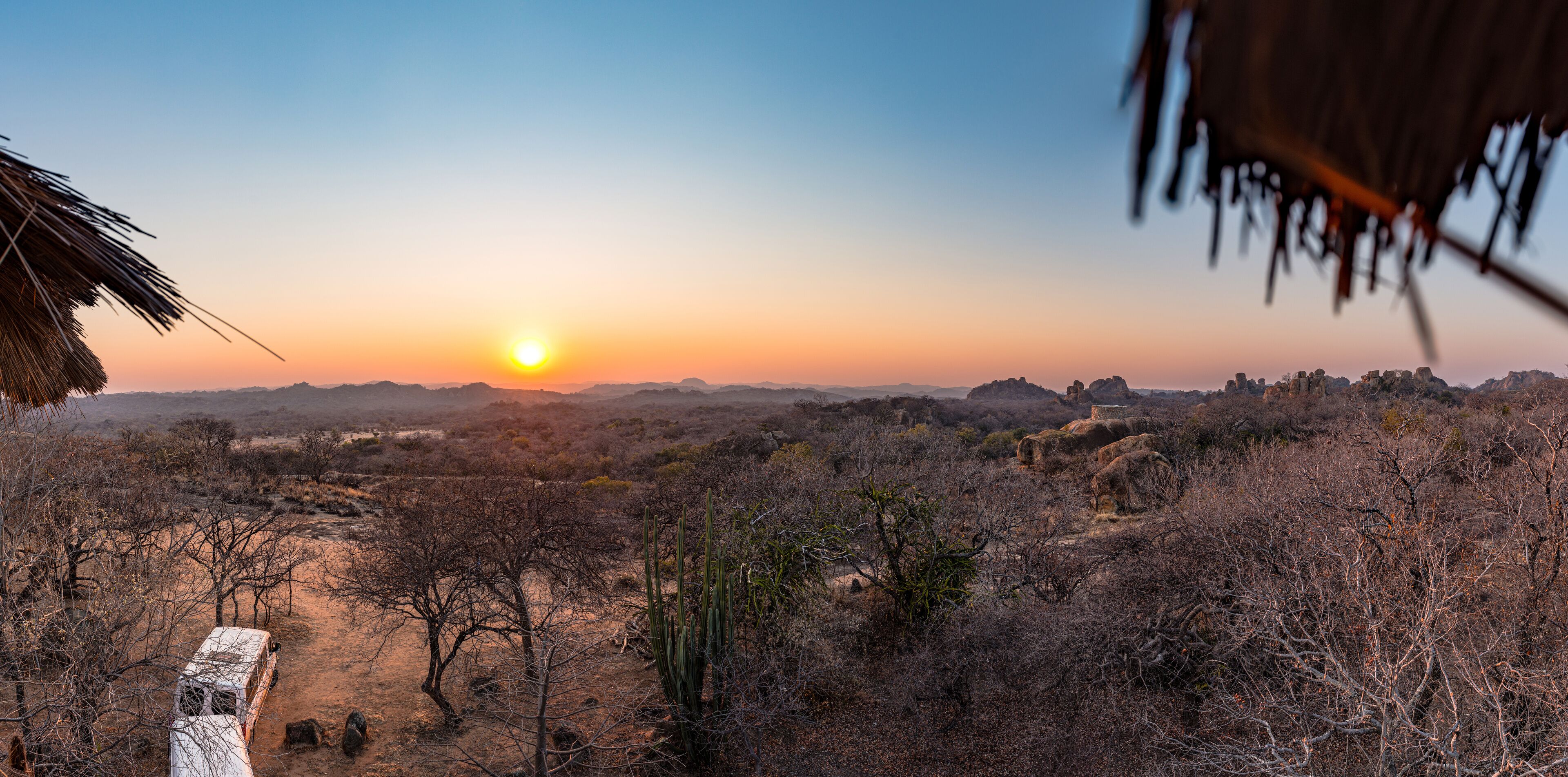 Sunrise in Matopos National Park (southern Zimbabwe)