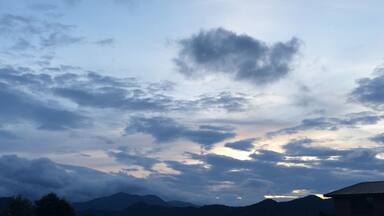 Just before Independence Day fireworks, shot from Lake Junaluska. The clouds were not a problem for festivities!