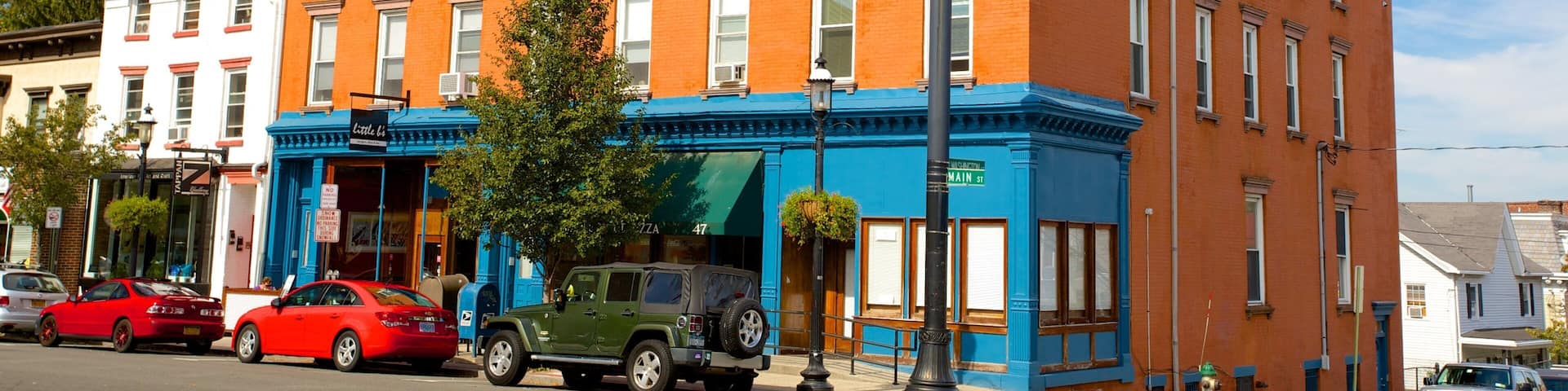 Tarrytown featuring a city