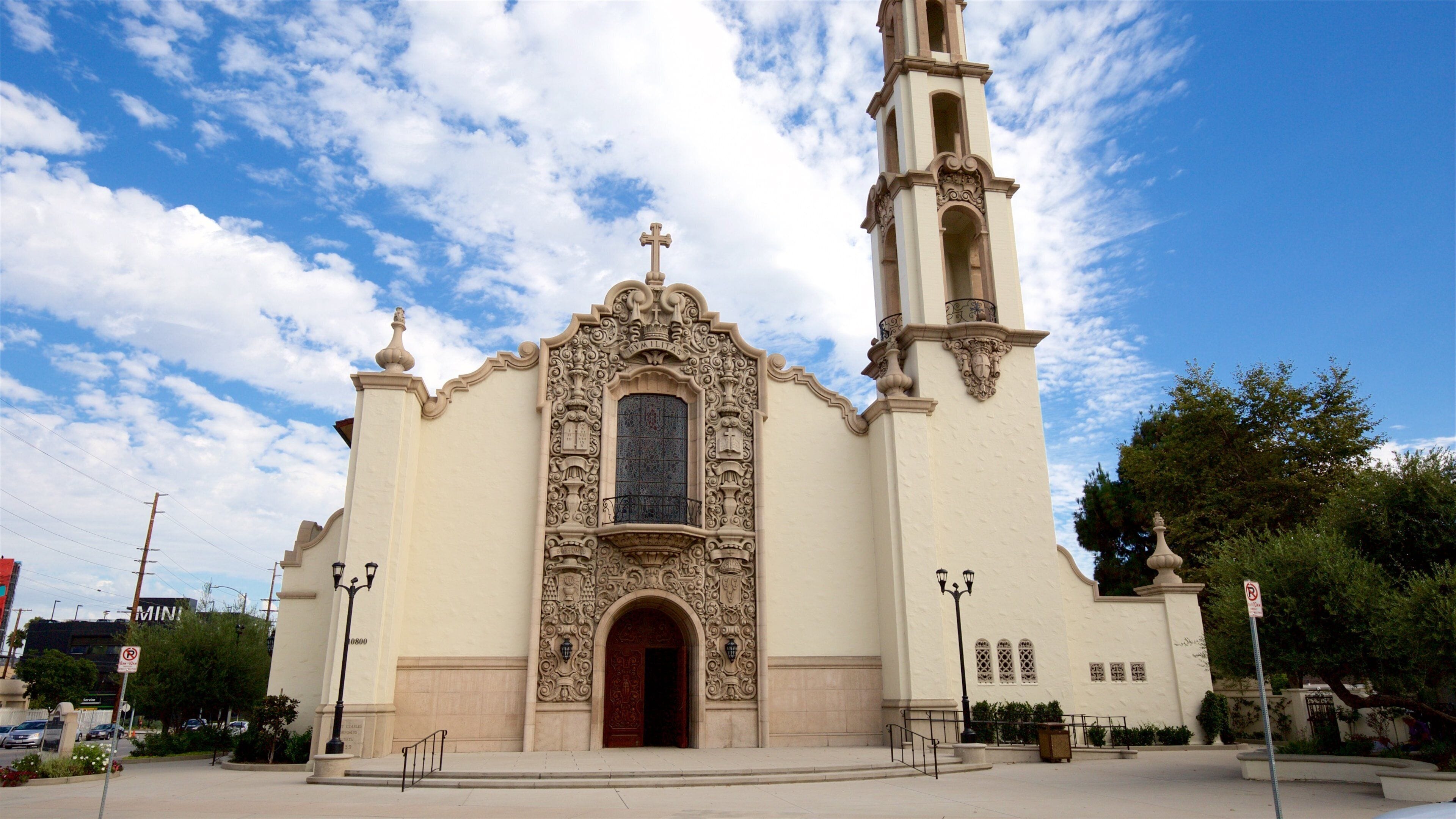 Burbank which includes a church or cathedral and heritage architecture