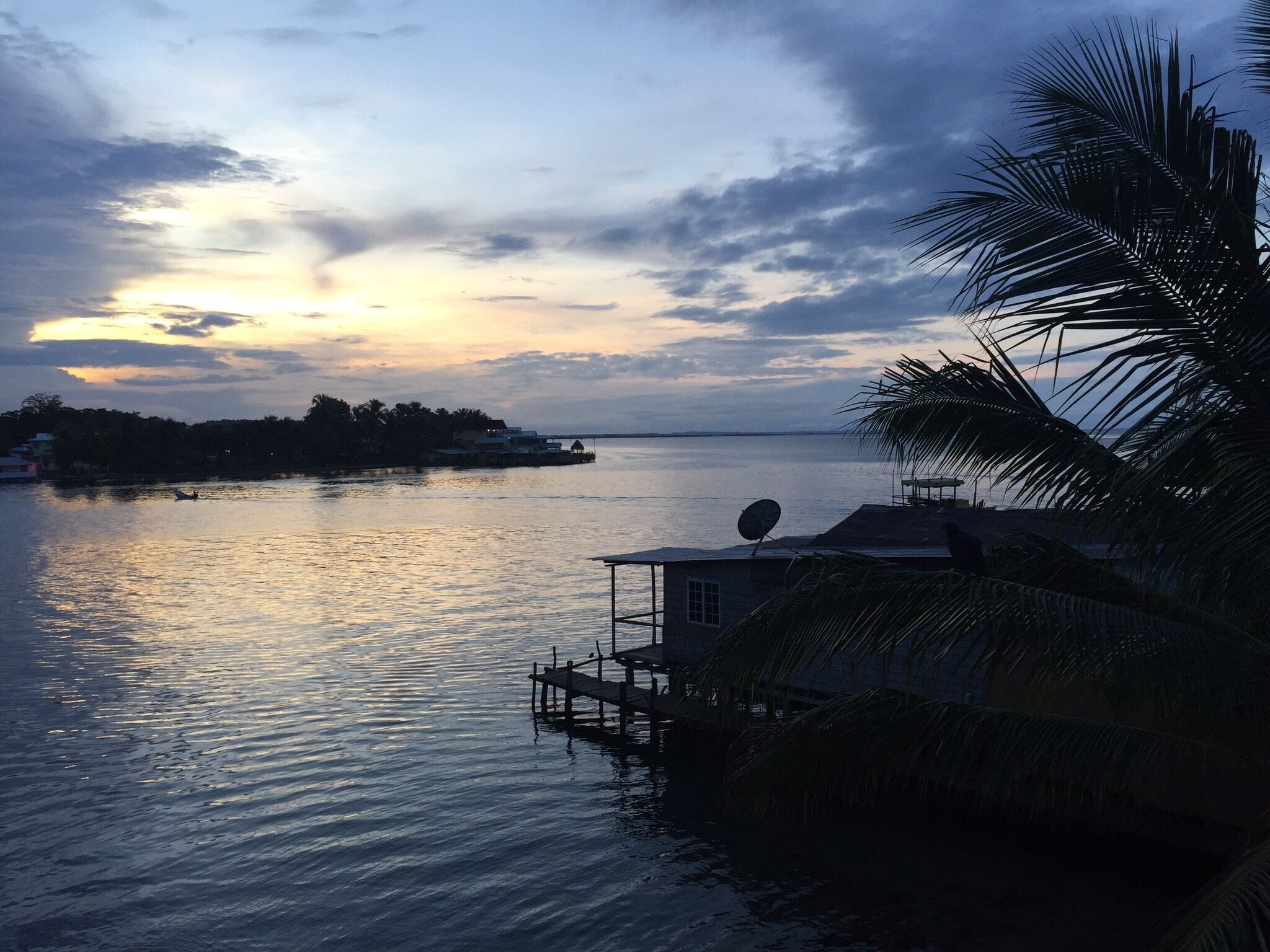 Little island vacation, watching the #blue clouds roll by at sunset. So tranquil and peaceful