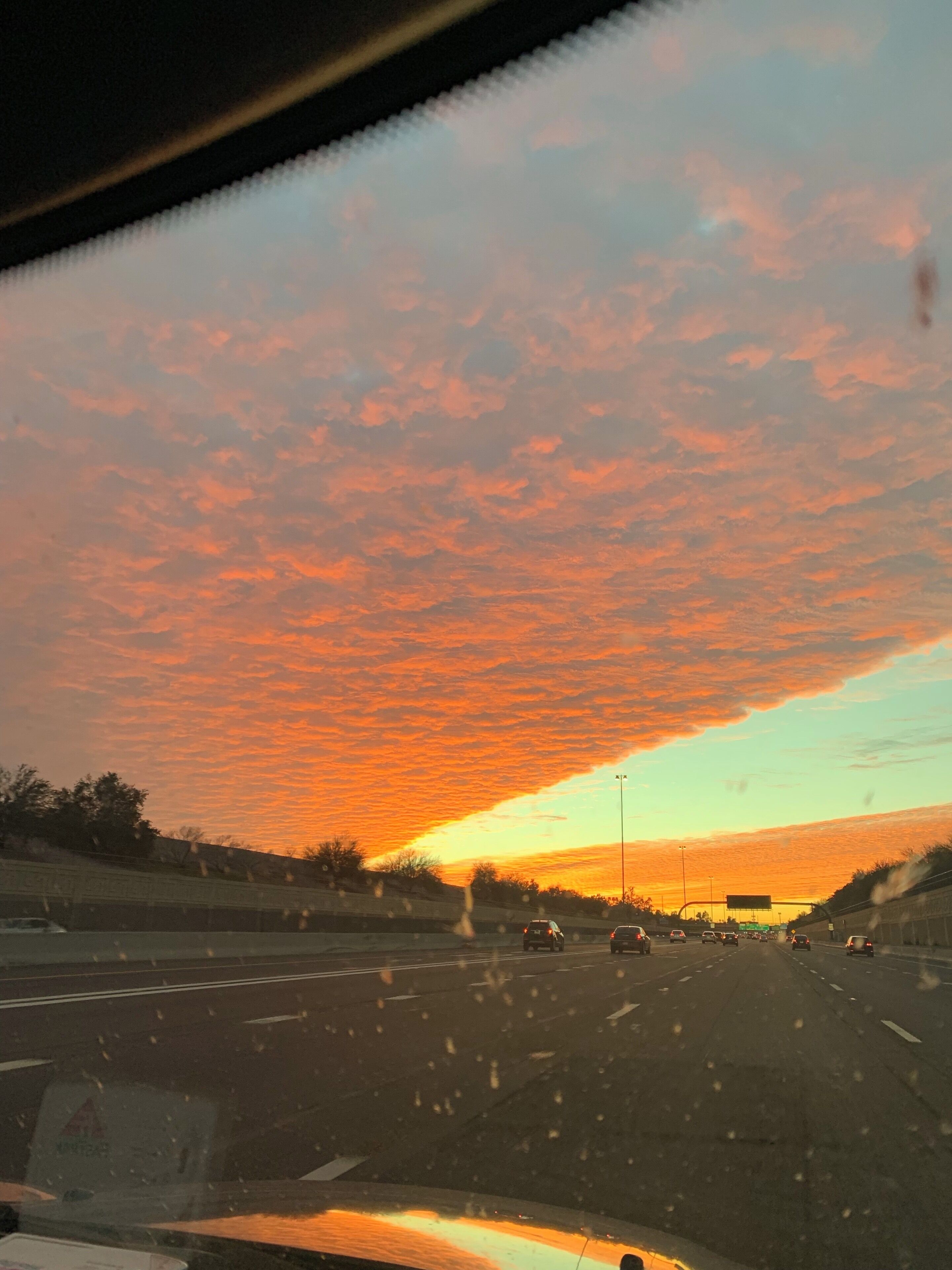 Wicked weather front in Phoenix. But so beautiful!