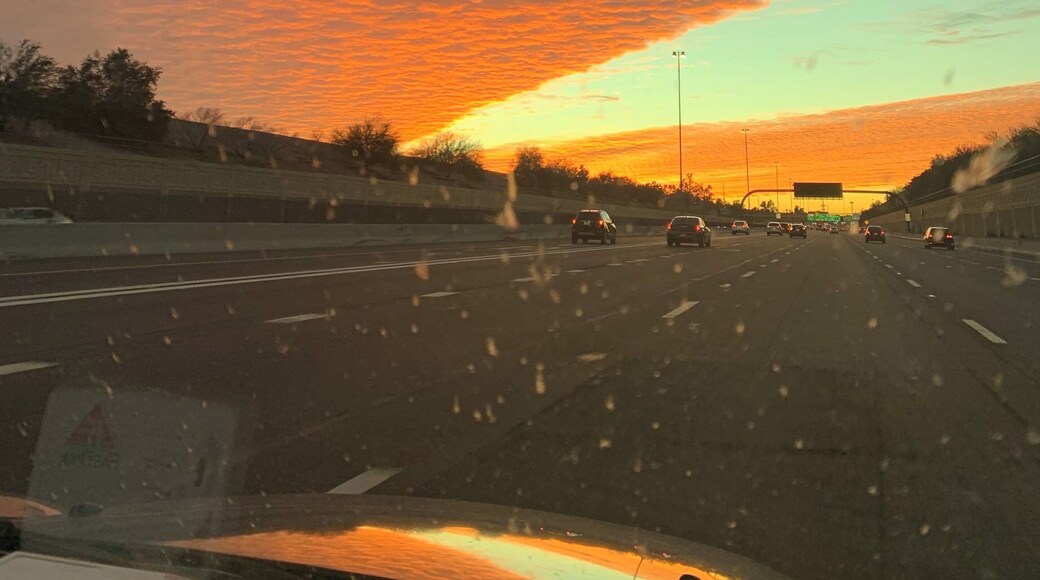 Wicked weather front in Phoenix. But so beautiful!