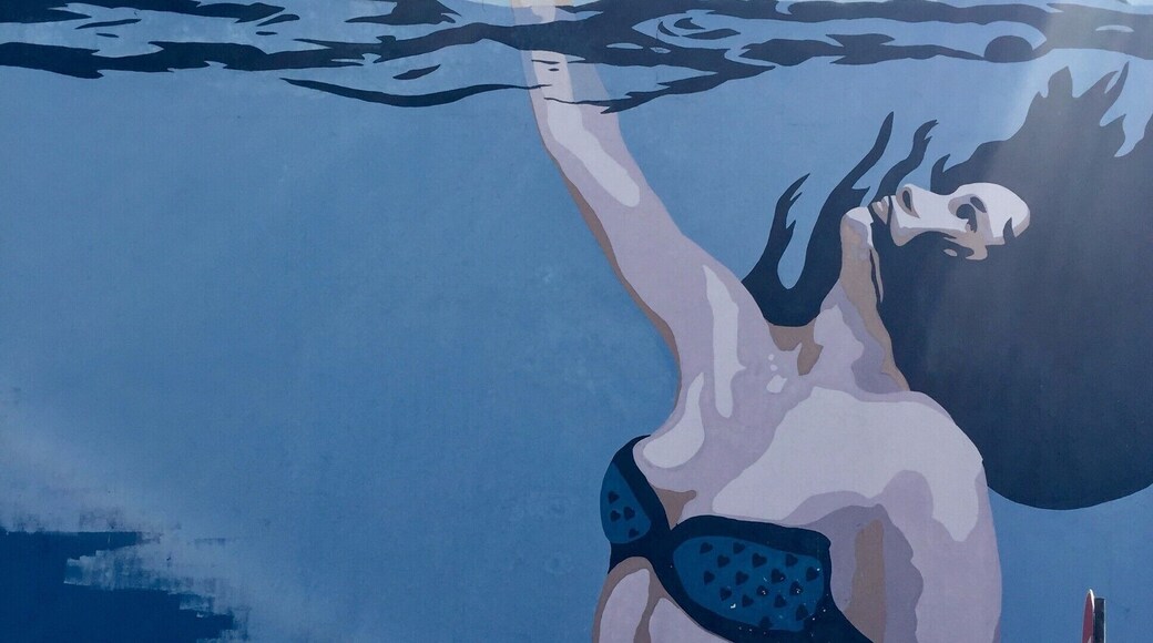 We were on our way to an old soviet mosaic in the shape of an octopus and parked on this side street.
There isn't a lot of street art in Georgia, but Batumi had a few pieces, as does Tbilisi.
This piece really stands out for it's composition and clarity and it's interesting subject matter. Oh, and the scale. Holy momma it's big!
#batumi #streetart #georgia #graffiti