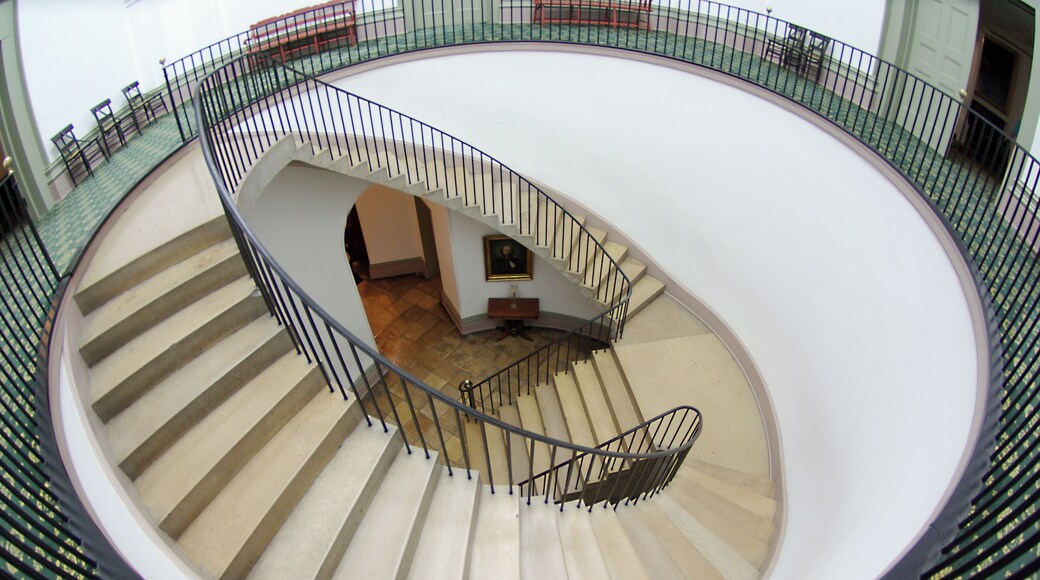 The old building is beautifully designed with fantastic craftsmanship. The detail is amazing. The building was home to the Kentucky General Assembly from 1830-1910. #OnTheRoad