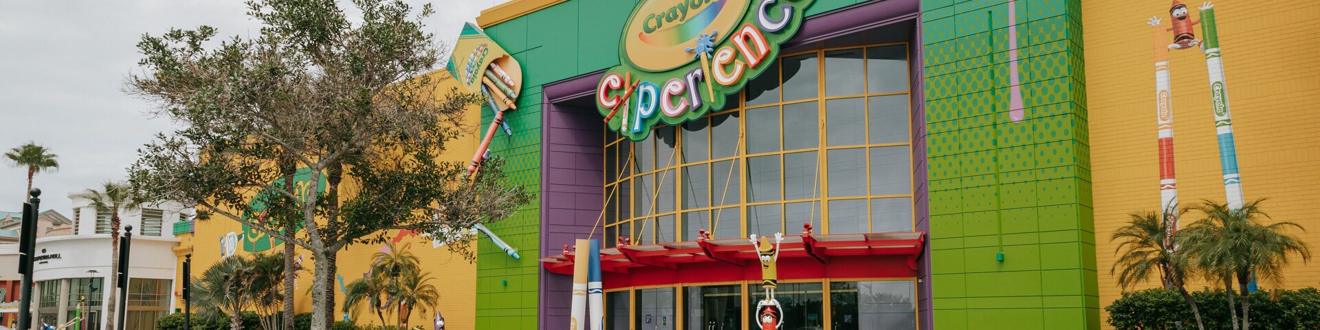 Crayola Experience featuring signage