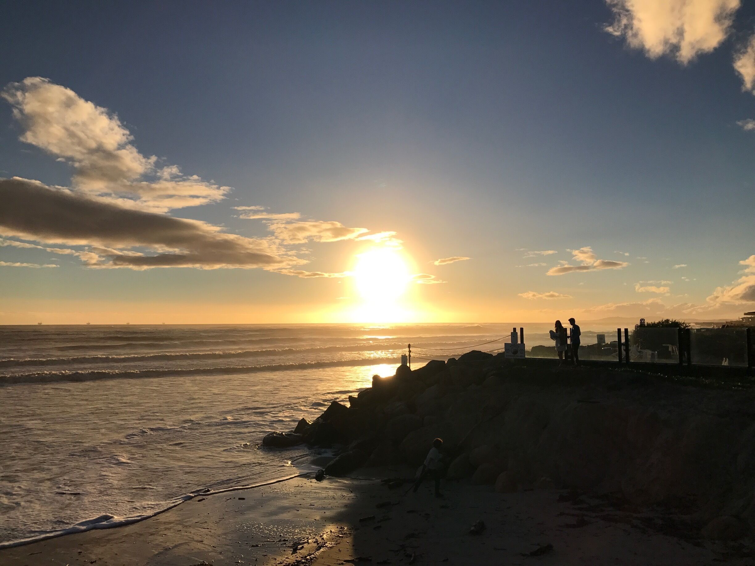 A typical sunset in Carpinteria ☀️