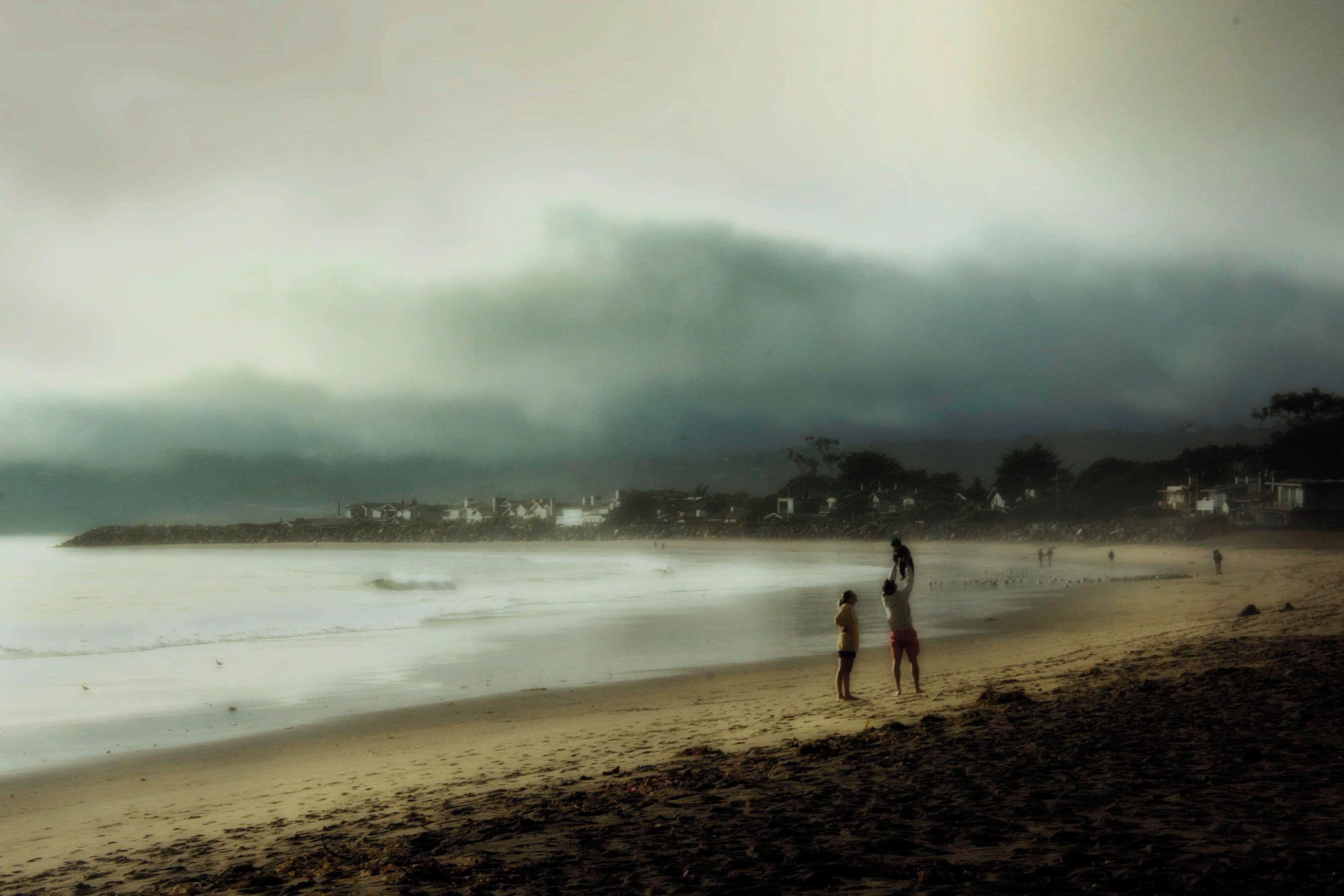 Family..it always makes me smile when I see a young family out enjoying simple pleasures like a walk on a foggy beach.
in-climate weather can add to a scene, so when you see cloudy rainy weather get out there and shoot..stretch those legs, vision and capture the light.

#natgeo #travel #artofvisuals #natgeotravel #NatGeoYourShot #cnntravel #culturetravel #beautifuldestinations #nikon #beachlife #beachstyle
#ilovenewportbeach #californiaadventure #visitcalifornia #westcoast_exposures #travelcalifornia #ExploringTheGlobe #justgoshoot 
#worldcaptures #TravelAwesome #bestintravel #travelingthroughtheworld #bbctravel #landscape_captures #landscapes