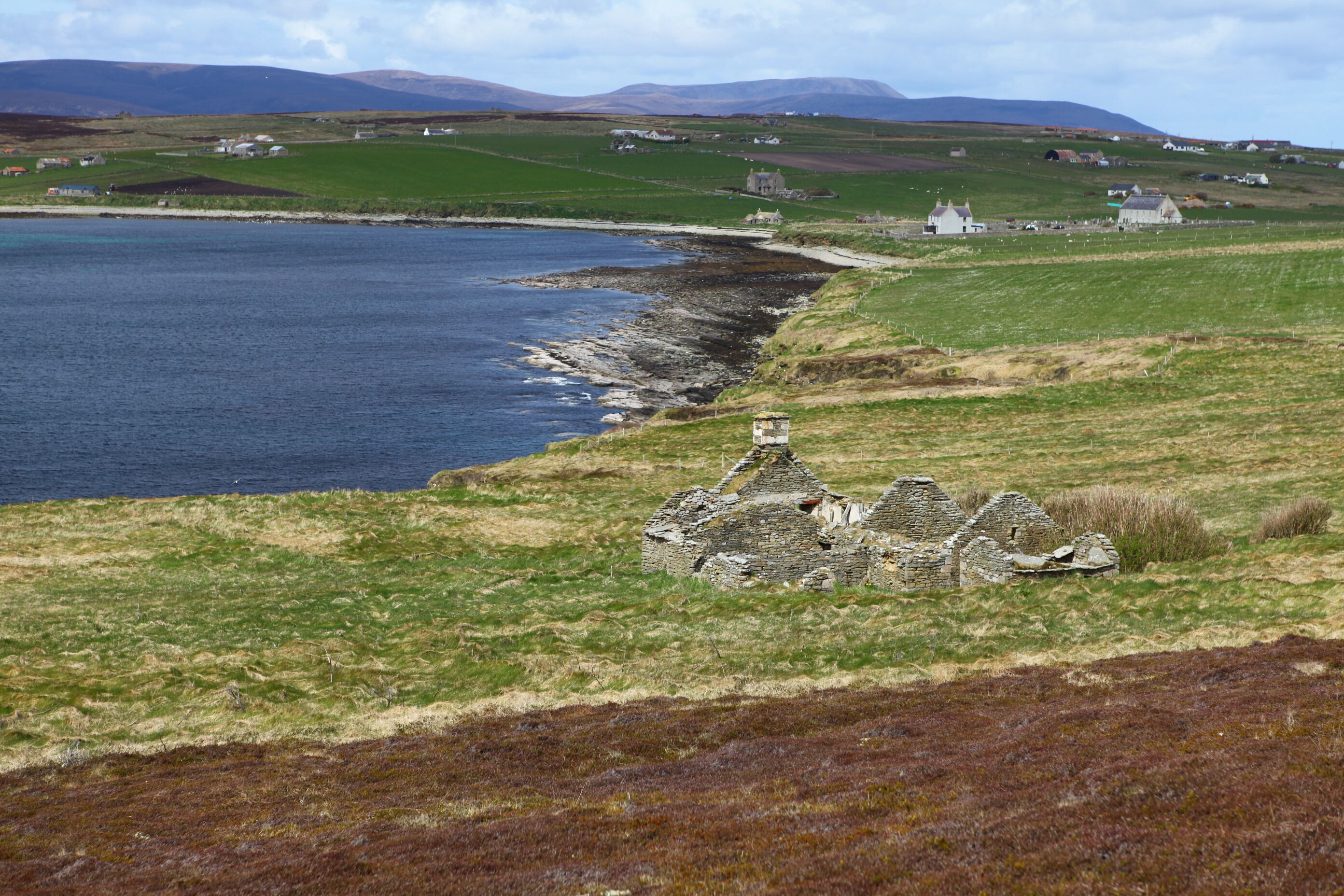 Ruin above Kirk Bay