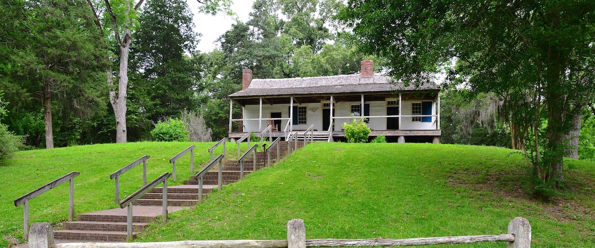 Historic Mount Locust Natchez Trace Home Near Natchez Mississippi