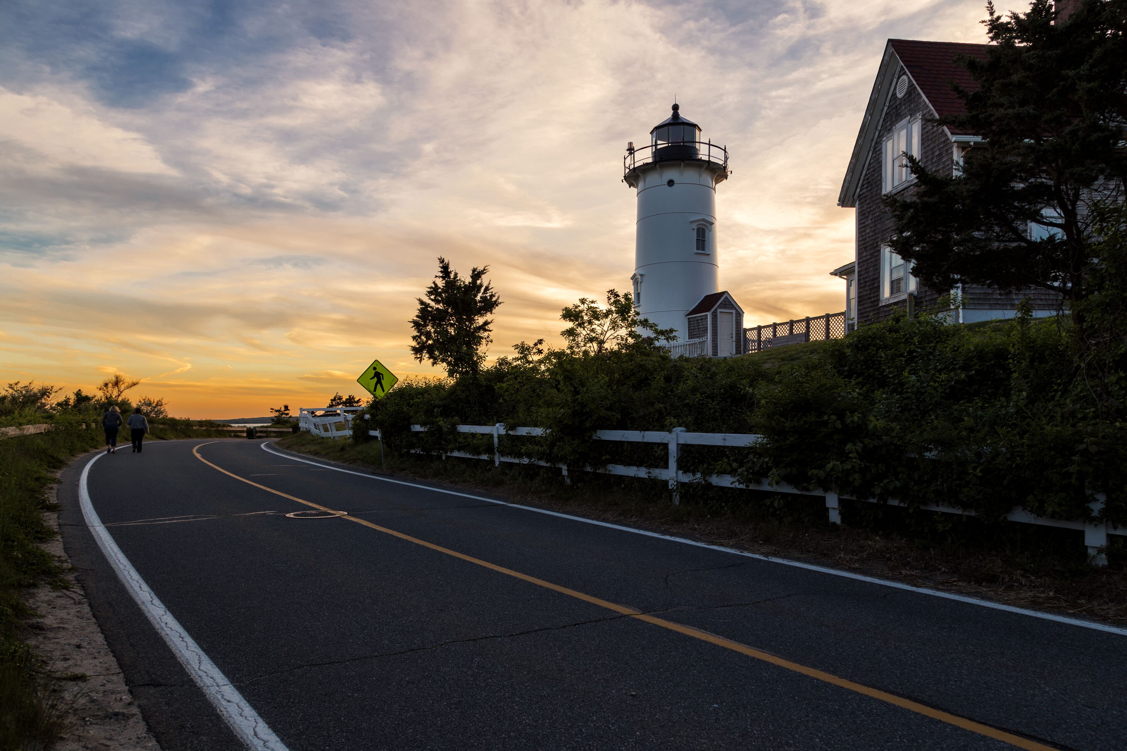 Nobska Lighthouse in Falmouth, Massachusetts
