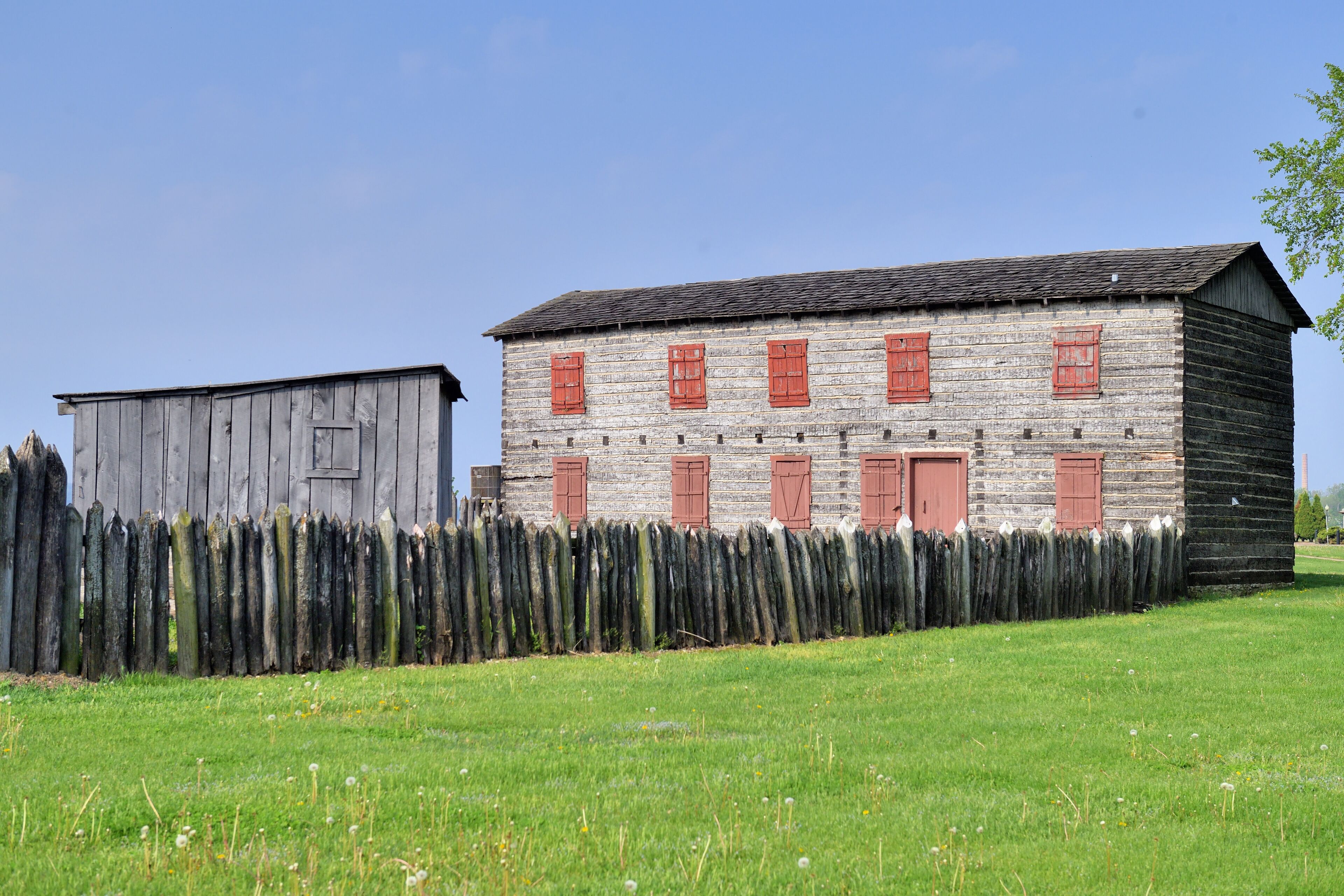 Old Fort Madison, built in 1808, is located along the Mississippi River in the southeast corner of Iowa. The fort was the first permanent U.S. military fortification on the Upper Mississippi.