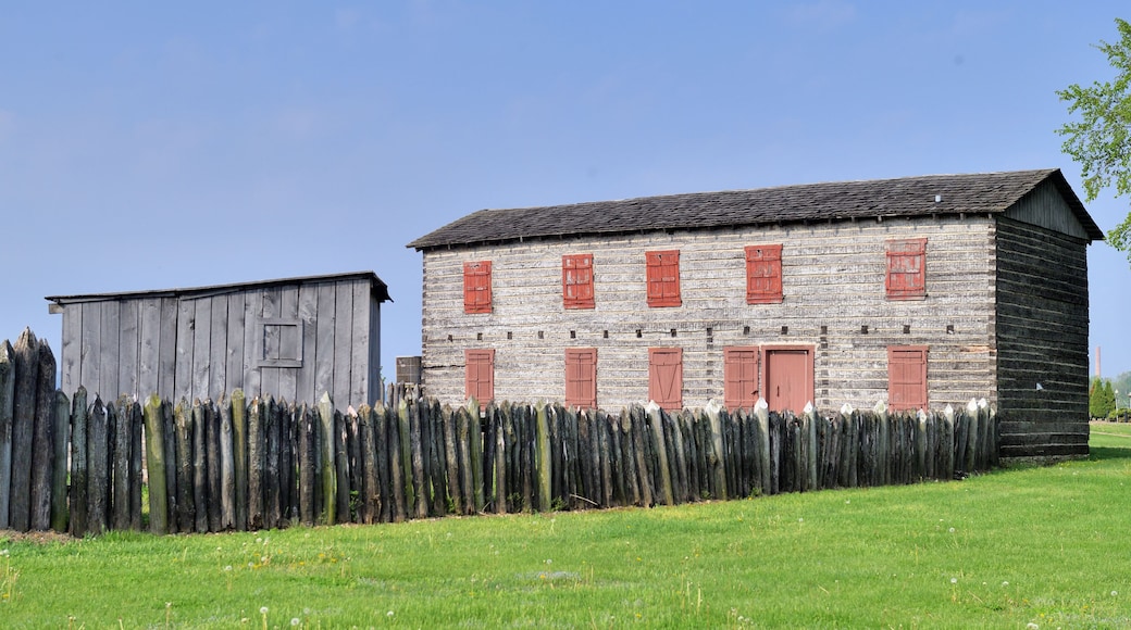 Old Fort Madison, built in 1808, is located along the Mississippi River in the southeast corner of Iowa. The fort was the first permanent U.S. military fortification on the Upper Mississippi.
