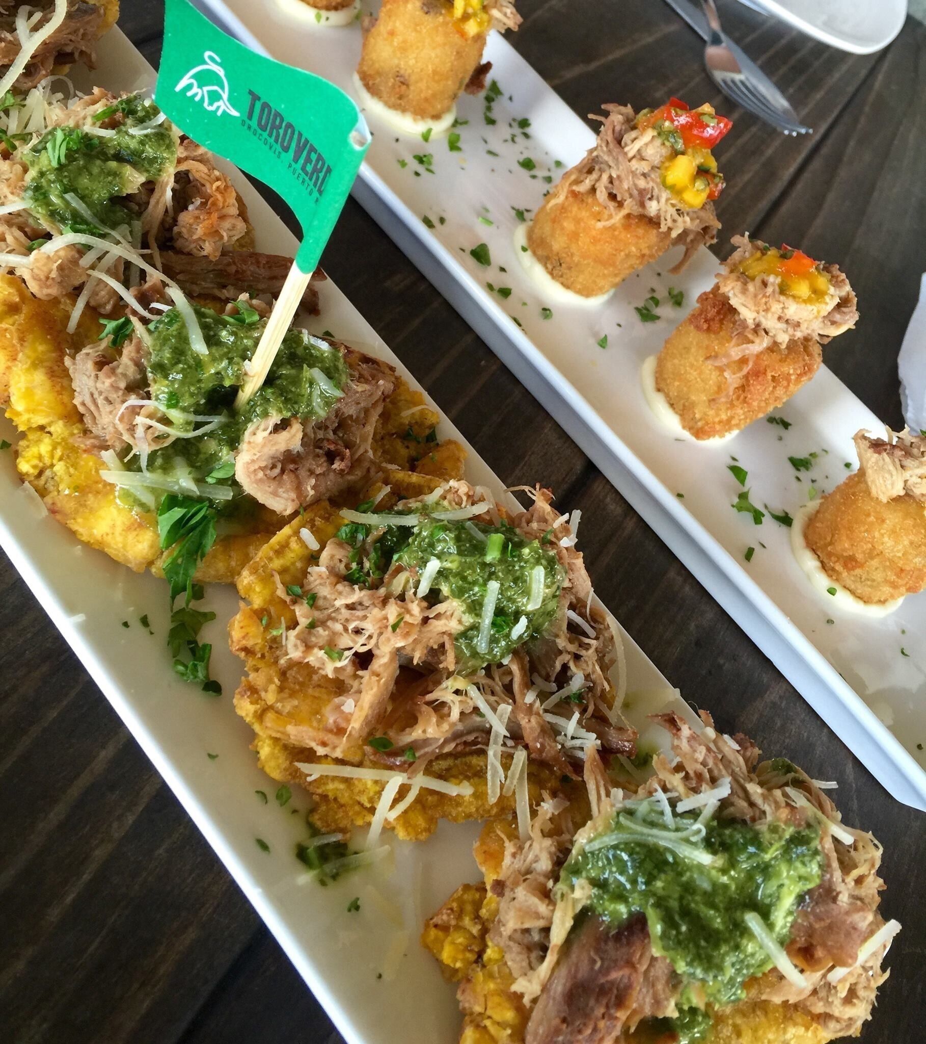 Great food in Toro Verde Adventure Park, with the longest zip line in the universe. Orocovis, Puerto Rico. 