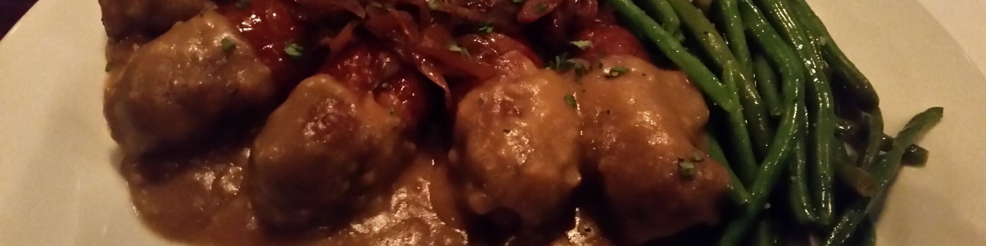 This is the bangers and mash at a local Irish restaurant. They just opened a new location on 55 in Apex. They have great authentic Irish options!