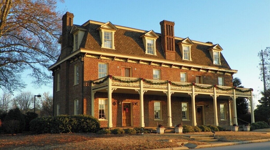 The restored Page-Walker Hotel building in downtown Cary, NC