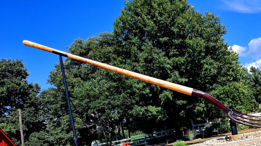 World's largest pitchfork!
Casey, Illinois. Big things/small town! Just a short detour off the highway to an oasis of oversized household accoutrements.