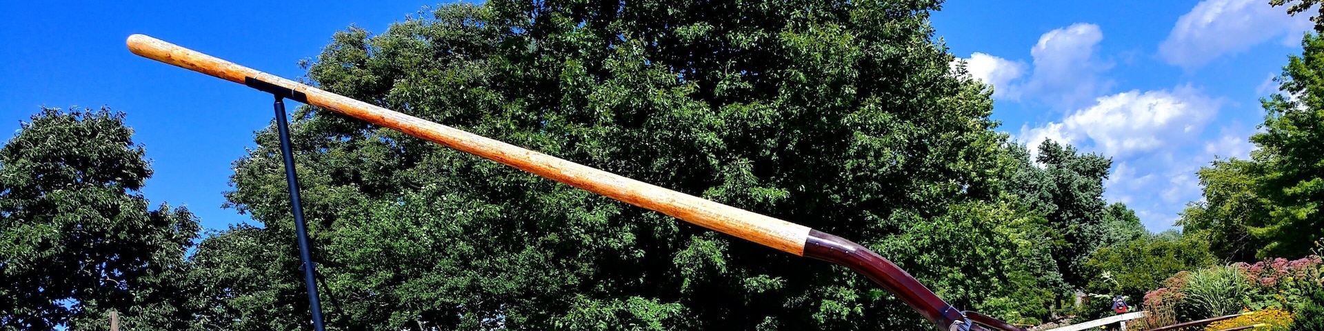 World's largest pitchfork!
Casey, Illinois. Big things/small town! Just a short detour off the highway to an oasis of oversized household accoutrements.