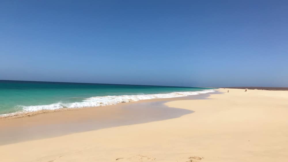 The sea, the sand, and the sky. Boa Vista.