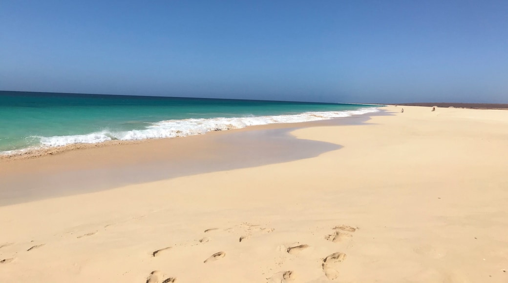 The sea, the sand, and the sky. Boa Vista.
