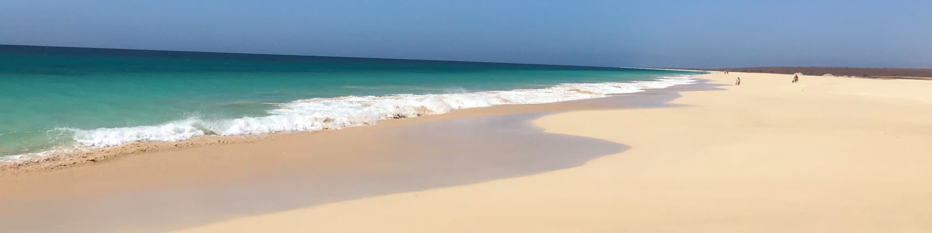 The sea, the sand, and the sky. Boa Vista.
