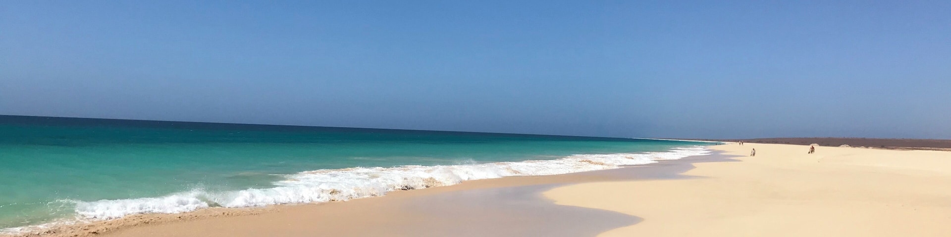 The sea, the sand, and the sky. Boa Vista.
