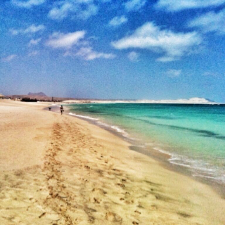 Beach in BoaVista Island