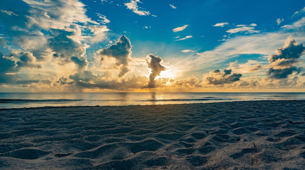 Sunrise on the Beach at Fort Pierce, Florida