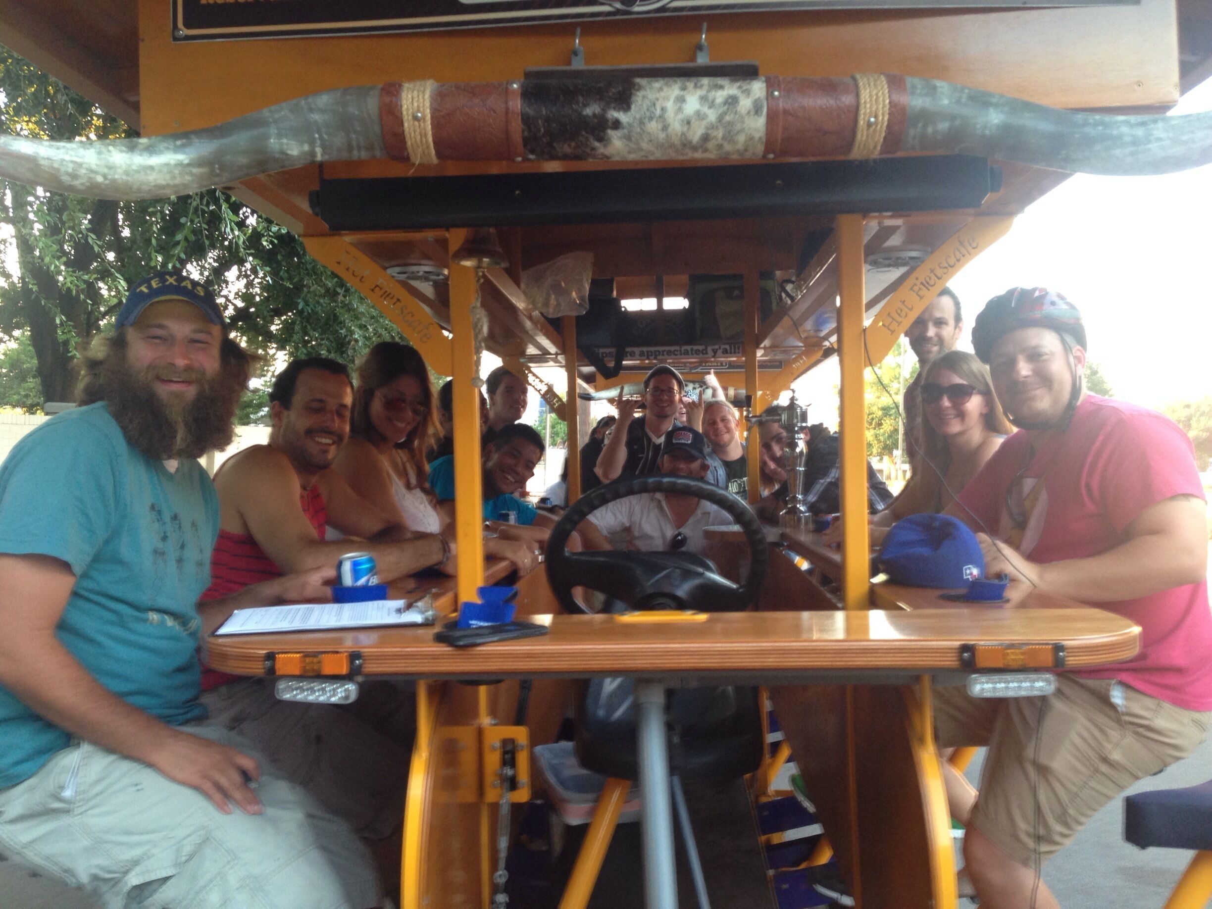 If you ever come to Fort Worth Texas this is a great way to see the city, 