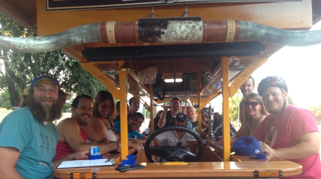 If you ever come to Fort Worth Texas this is a great way to see the city,