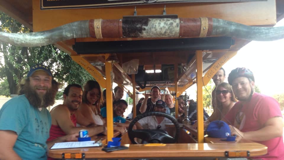 If you ever come to Fort Worth Texas this is a great way to see the city,